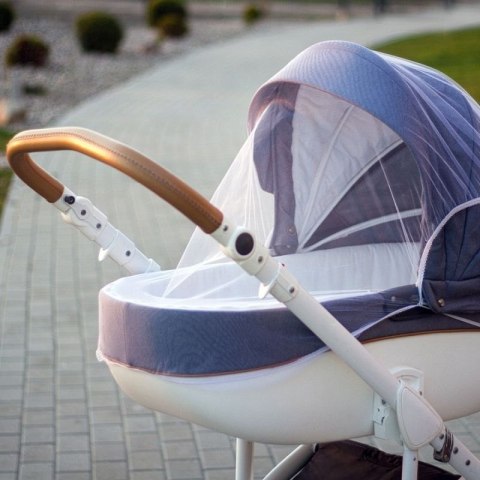 Moskitiera do wózka biała AKUKU