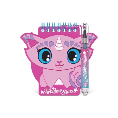 NOTES Z DŁUGOPISEM I NAKLEJKAM