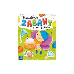 Naklejkowe zabawy z motylkiem AKSJOMAT