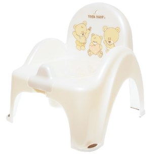 Nocnik - krzesełko miś biała p TEGA