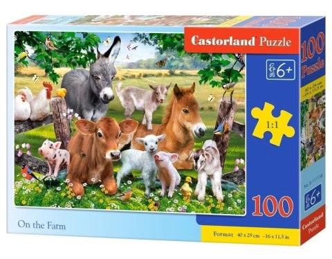 PUZZLE 100 ON THE FARM