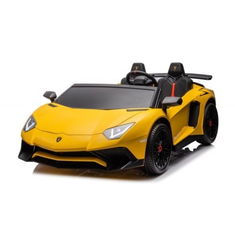 Pojazd a8803 lambo aventador s yellow EUROBABY
