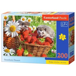 Puzzle 200 strawberry dessert CASTOR