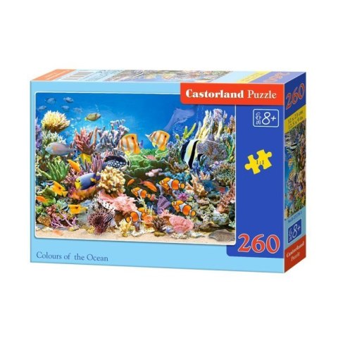Puzzle 260 el. ocean colours CASTOR