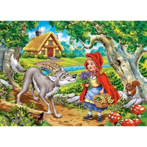 Puzzle 60el. red riding hood CASTOR