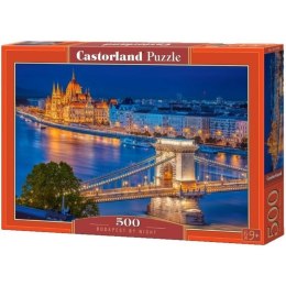 Puzzle budapest by night 500 CASTOR