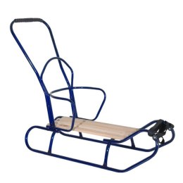 Sanki z pchaczem niebieskie GUSIO