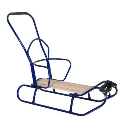 Sanki z pchaczem niebieskie GUSIO