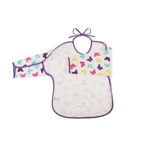 Śliniak rękawek-motyle AKUKU