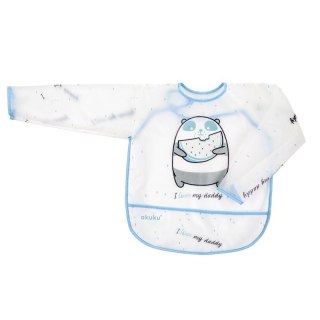 Śliniak z rękawem borsuk AKUKU