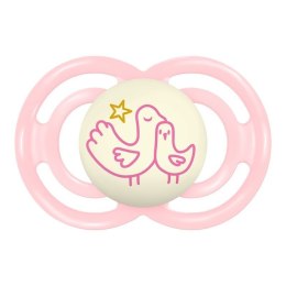 Smoczek perfect night 6+ girl MAM AKCESORIA