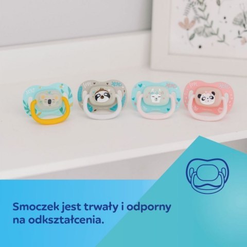 Smoczek sil. sym. 0-6m koala CANPOL BABIES