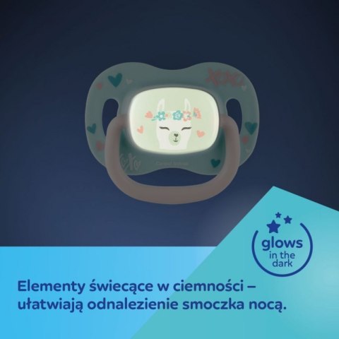 Smoczek sil. sym. 0-6m leniwiec CANPOL BABIES