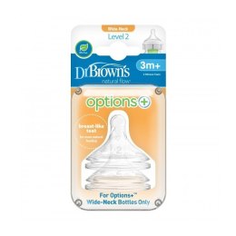 Smoczki 2 szeroka sz.2szt opt+ DR BROWNS