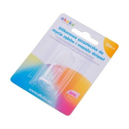 Szczoteczka silikonowa AKUKU