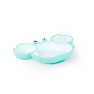 Talerz krab miętowo-biały GILIGUMS