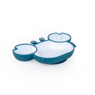 Talerz krab turkusowo-biały GILIGUMS