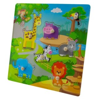 Zab puzzle 30x30 safari EUROBABY ZABAWKI