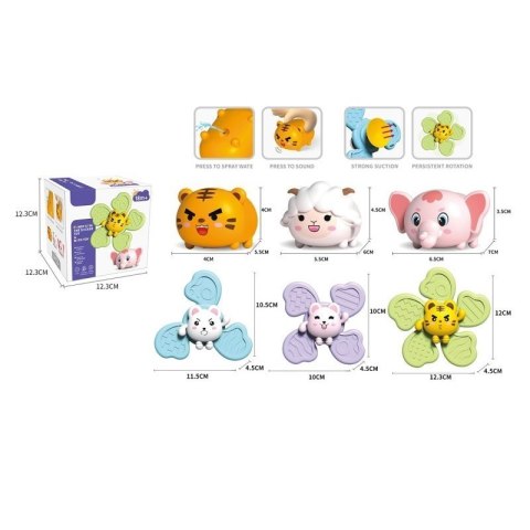 Zabawka kwiatek spinner EUROBABY ZABAWKI