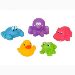 Zabawki kąpielowe 5szt. AKUKU