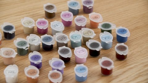 CreArt Botanical Blue Malowanie Po Numerach Ravensburger 23610