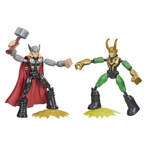 Hasbro Bend And Flex Thor i Loki Marvel F0245