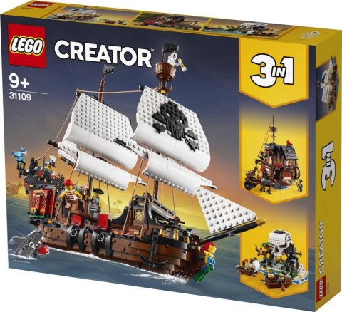 LEGO Creator Statek piracki 3w1 31109
