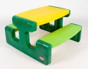 Little Tikes Large Picnic Table - Evergreen Duży Stolik Do Zabawy 466A00060 Zielony