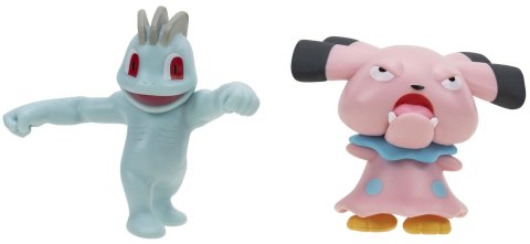 Pokemon Machop i Snubbull Figurka Kolekcjonerska Battle Figure Pack 2634