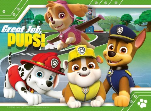 Ravensburger Puzzle dla dzieci 2D 4in1: Drużyna Psi Patrol 12/16/20/24 elementy 6936