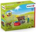 Schleich 42529 Myjnia Szczęśliwych Krów Farm World Zestaw