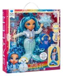120834-EUC Rainbow High Winter Wonderland Doll- Skyler (Blue)