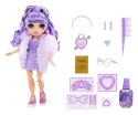 121404-EUC Rainbow High Creative Crystals Fashion Doll- Violet