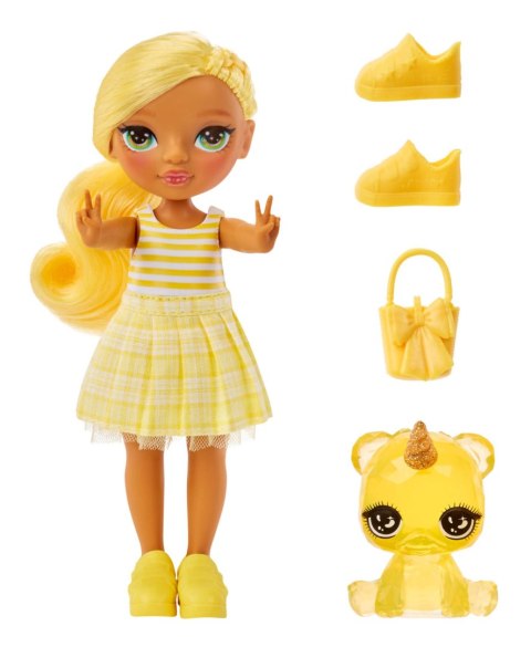 531227-EUC Rainbow High Littles Dolls- Daisy (Yellow)