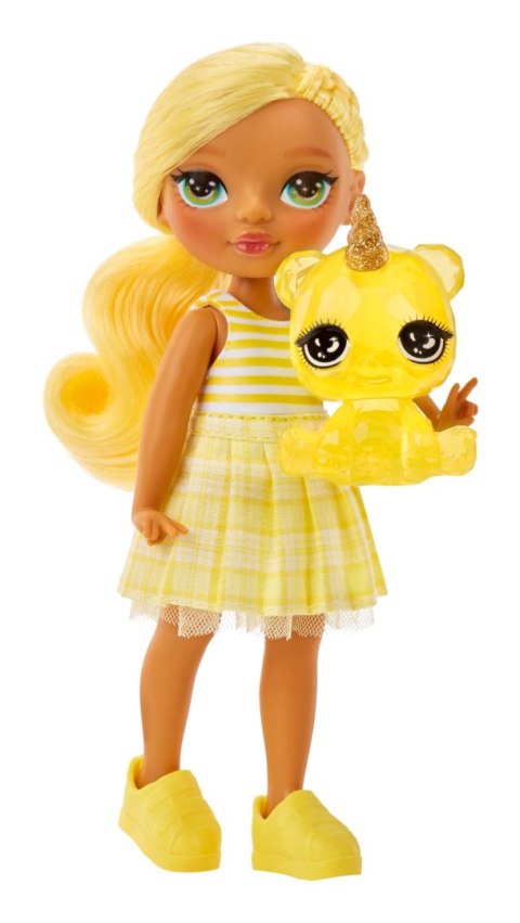 531227-EUC Rainbow High Littles Dolls- Daisy (Yellow)