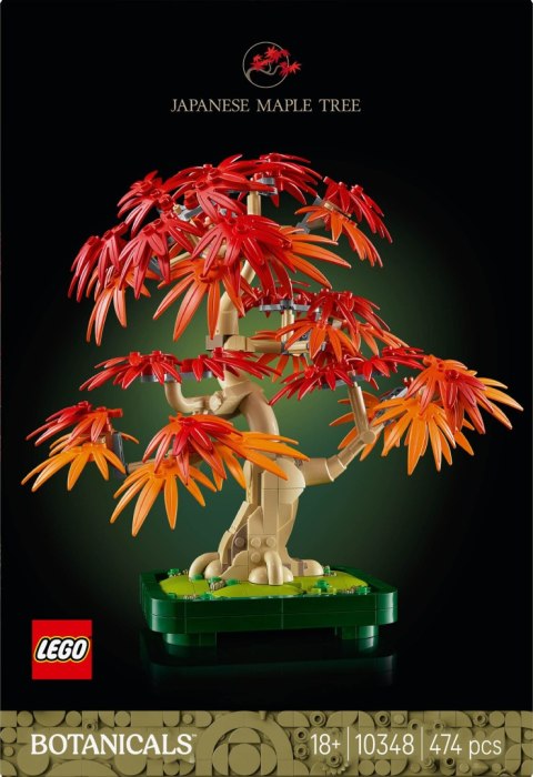 LEGO Botanicals Japanese Red Maple Bonsai Tree 10348