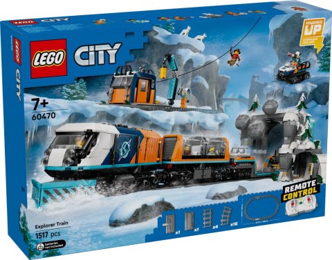 LEGO City Explorers Arctic Polar Express Train 60470