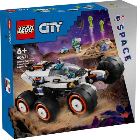 LEGO City Space Explorer Rover And Alien Life 60431