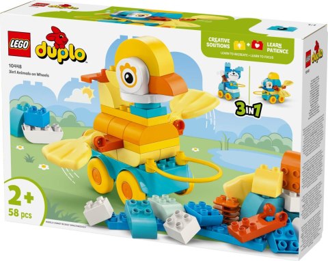 LEGO Duplo Town 3In1 Animals On Wheels 10448