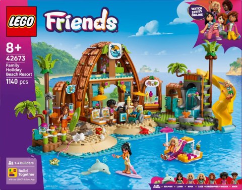 LEGO Friends Family Vacation Beach Resort 42673