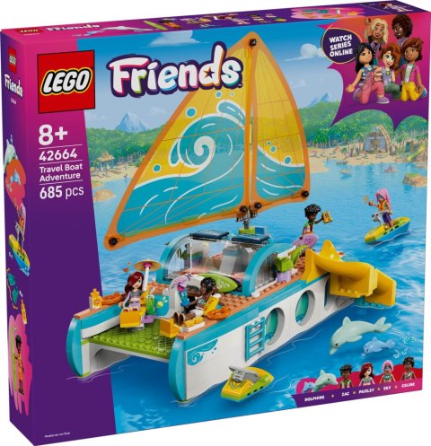 LEGO Friends Travel Boat Adventure 42664