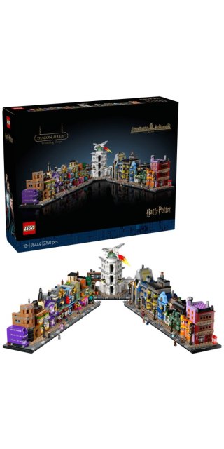 LEGO Harry Potter TM Diagon Alley Wizarding Shops 76444