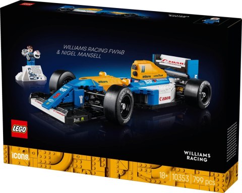 LEGO Icons Williams Racing Fw14B & Nigel Mansell 10353