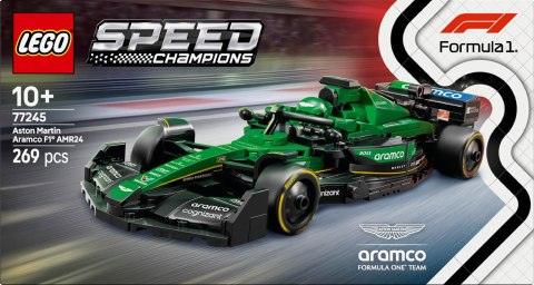 LEGO Speed Champions Aston Martin Aramco F1 Amr24 Race Car 77245