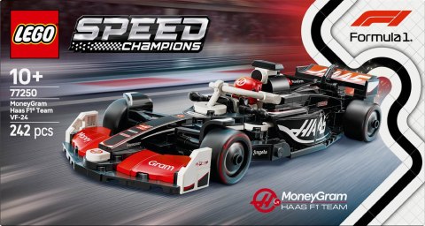 LEGO Speed Champions Moneygram Haas F1 Team Vf-24 Race Car 77250