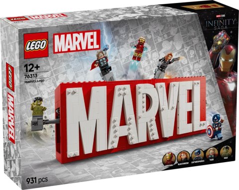LEGO Super Heroes Marvel Logo & Minifigures 76313