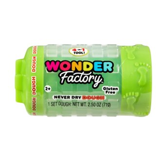 Wonder Factory Never Dry Dough Singles - Green 594987