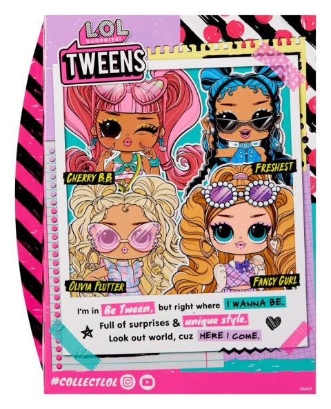 542575-EUC L.O.L. Surprise Tweens Core Doll Cherry BB