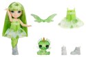 543404-EUC Rainbow High Littles Rainbow Fantasy Fairies Doll- Emerald (Green)