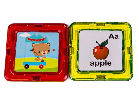 Konstrukcyjne Klocki Magnetyczne 112 Elementów